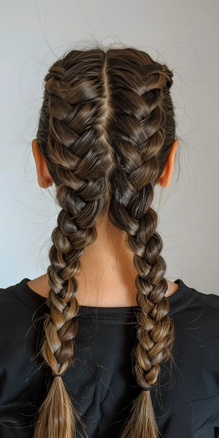 knotless braid hairstyles Waterfall braids, French braid, Braid, Boho Hair twists