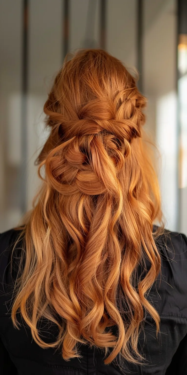 disco hairstyles Updo, French twist, braid, Chignon, Braid