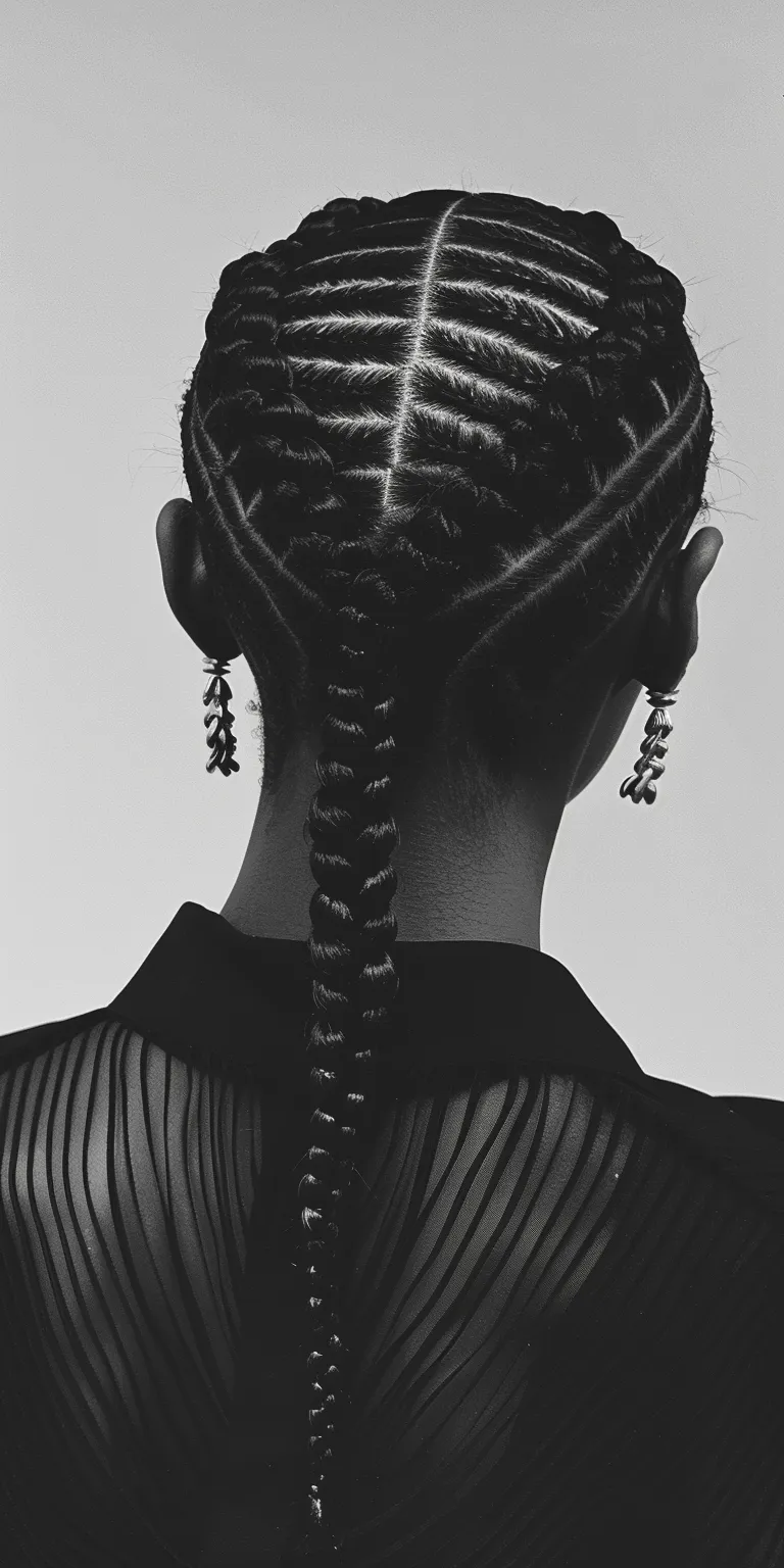 straight back cornrows Cornrows, French twist, Hair twists, Waterfall braids, Braid