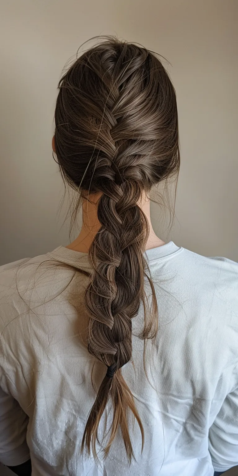 split hairstyles French braid, Waterfall braids, Braid, twist, Milkmaid braid