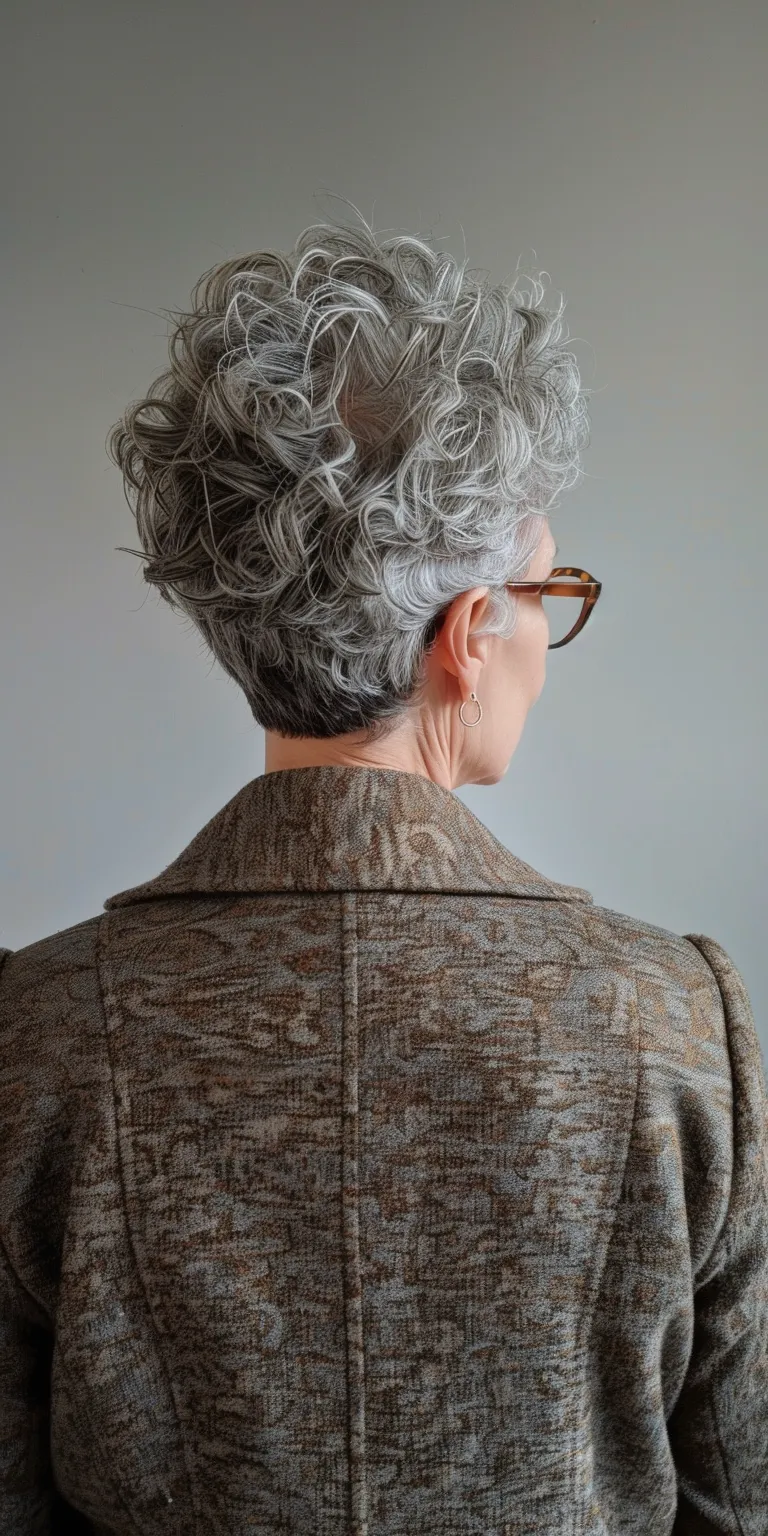 hairstyles for over 60s Digital perm, Pompadour, Short brush cut, Bouffant, Updo