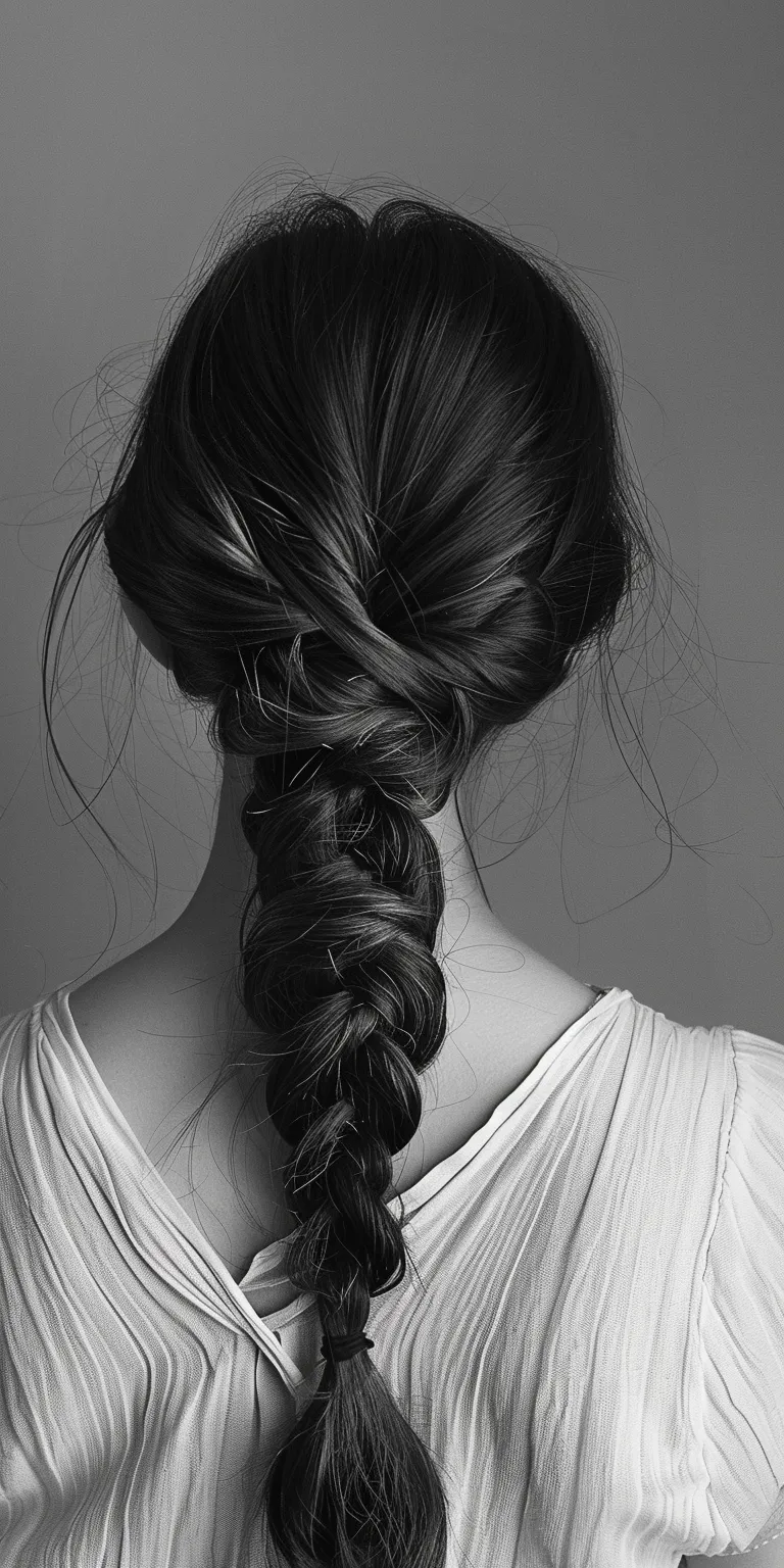 different hairstyles French braid, Waterfall braids, Braid, Chignon, twist