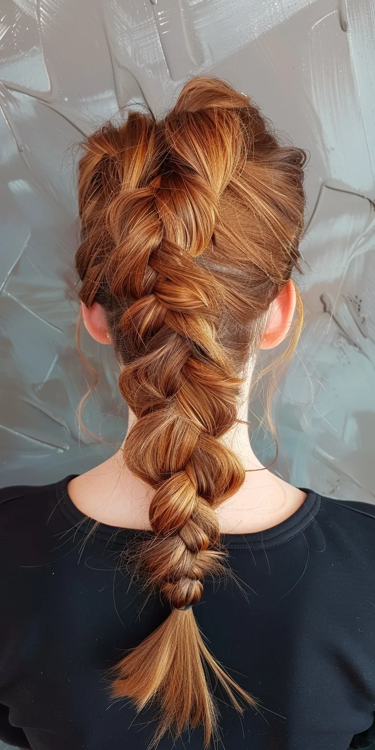 french braid hairstyles French braid, Waterfall braids, Braid, twist, Milkmaid