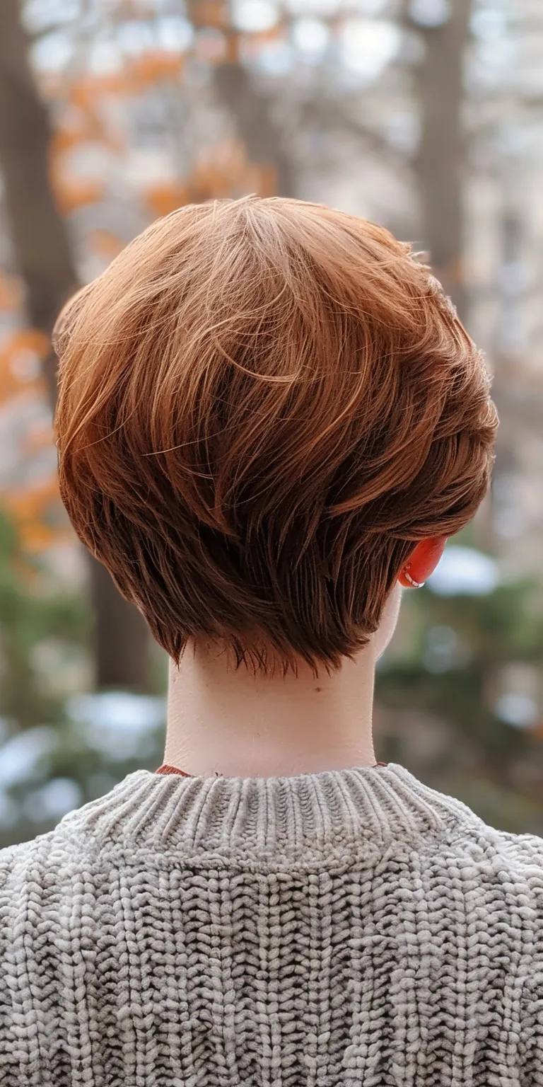 haircuts for oval faces Asymmetric cut, Short brush Pixie Layered hair, Tonsure