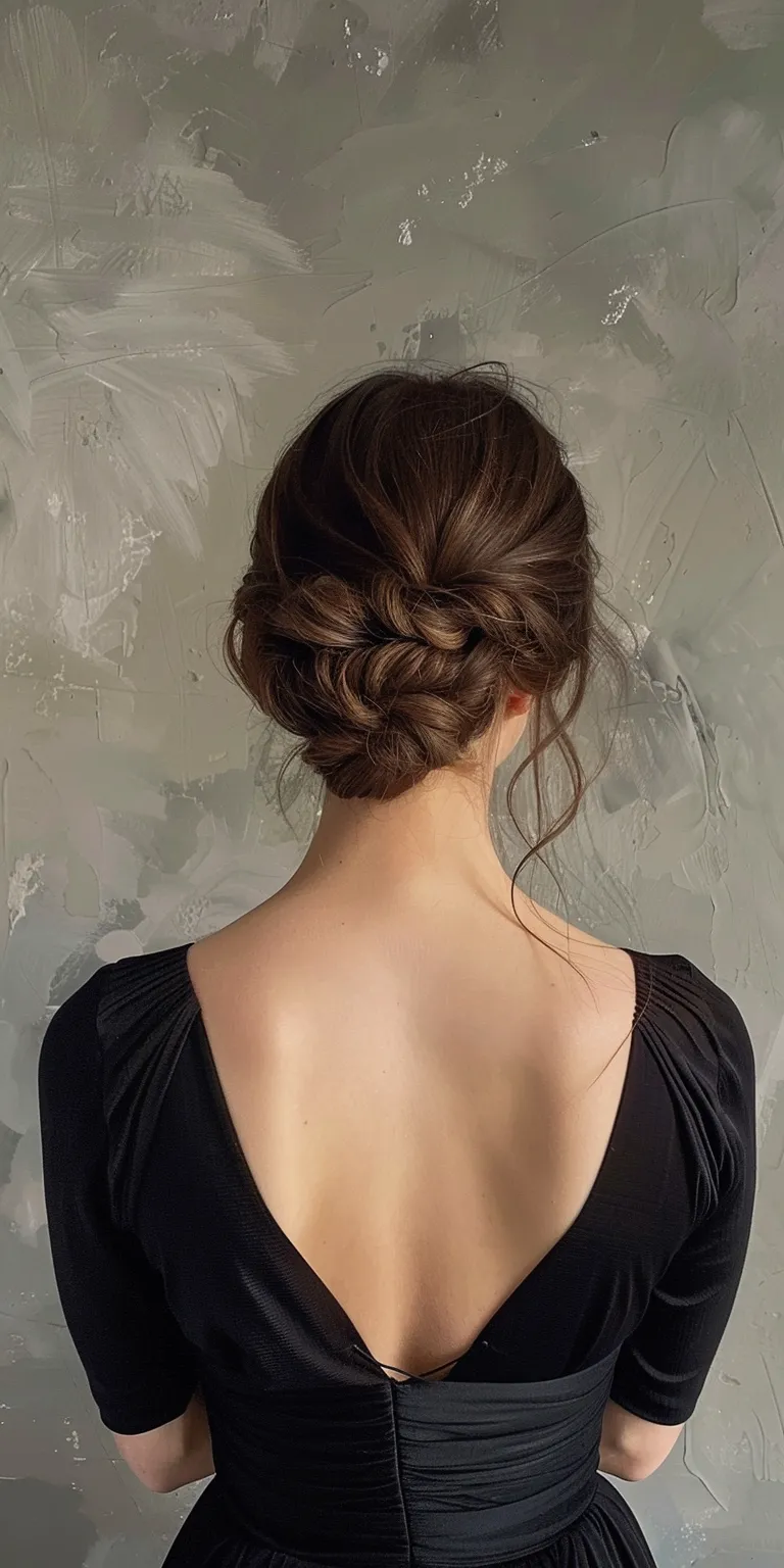 david beckham hairstyle Chignon, Updo, French braid, twist, Milkmaid braid