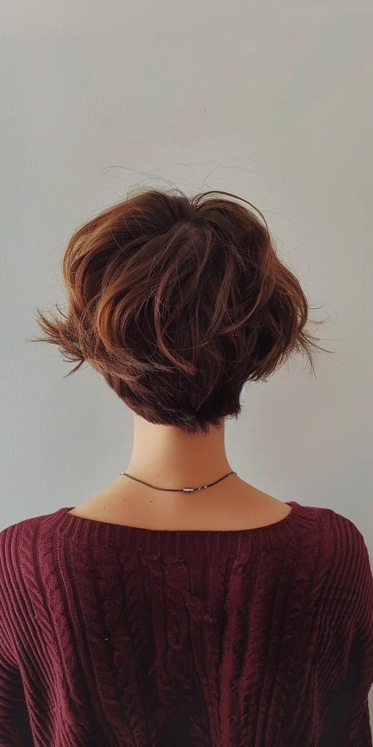 harry styles short hair Chignon, Updo, Japanese women's hairstyles, Asymmetric cut, Layered