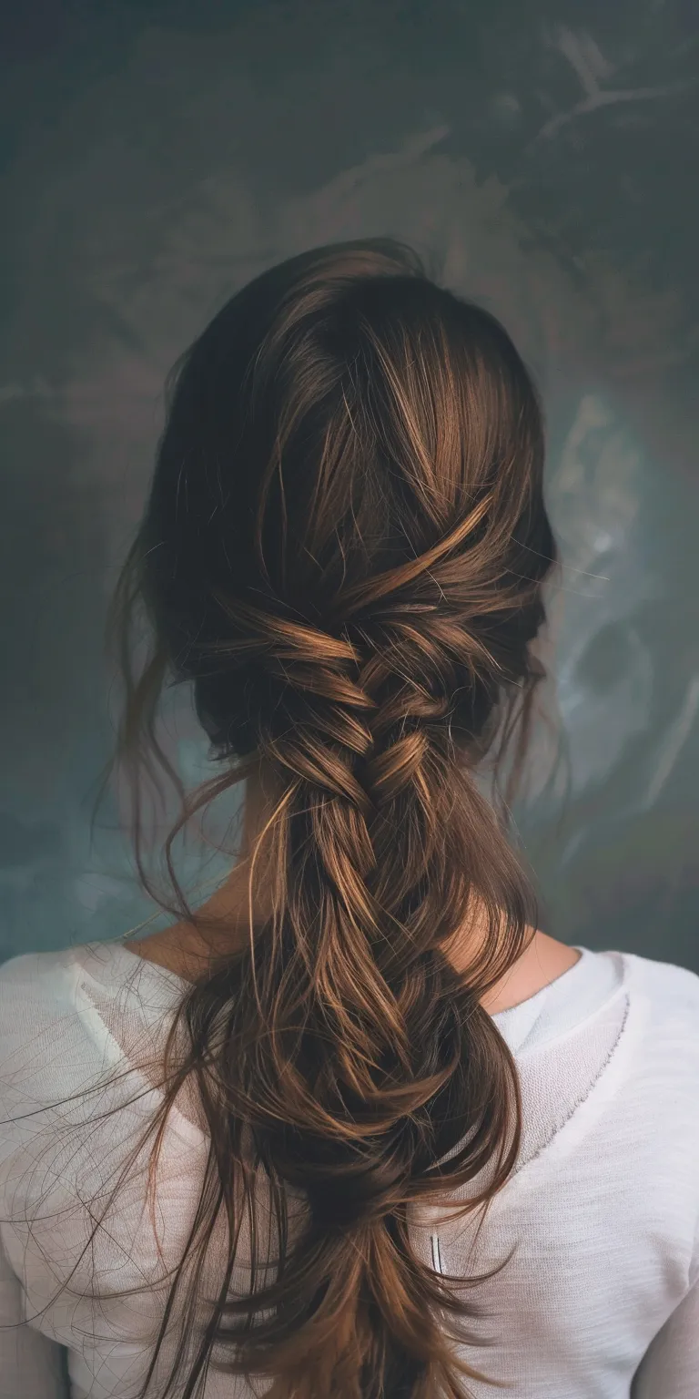 latest hairstyle French braid, Braid, Waterfall braids, Boho Updo