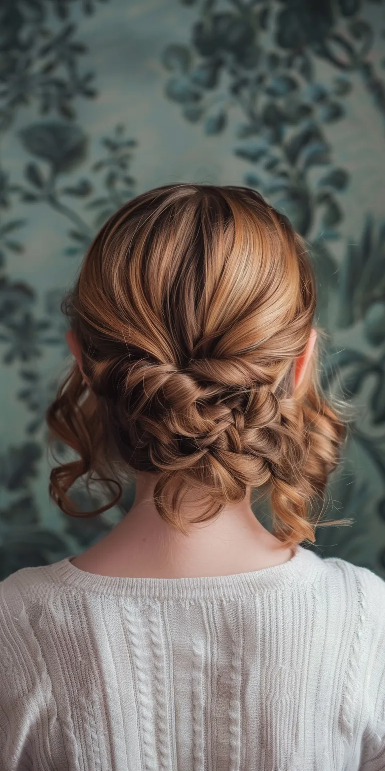 easy hair styles Milkmaid braid, Updo, Waterfall braids, French Boho braids