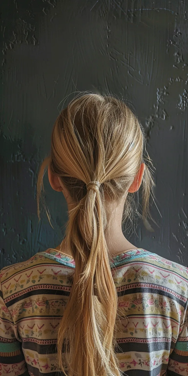 pony tails hair styles French braid, Milkmaid Ponytail, Pigtail, twist