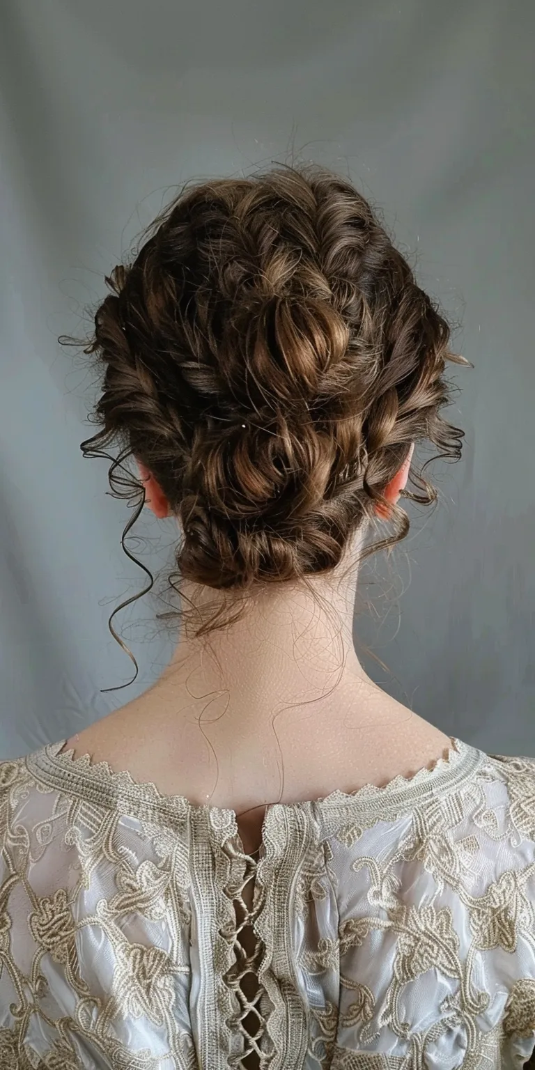 regency hairstyles Updo, Milkmaid braid, French Waterfall braids, twist