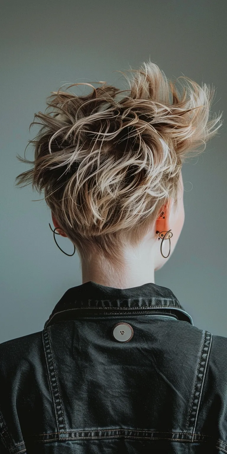 80s hairstyles Pompadour, Asymmetric cut, Mohawk, Updo, Short brush cut