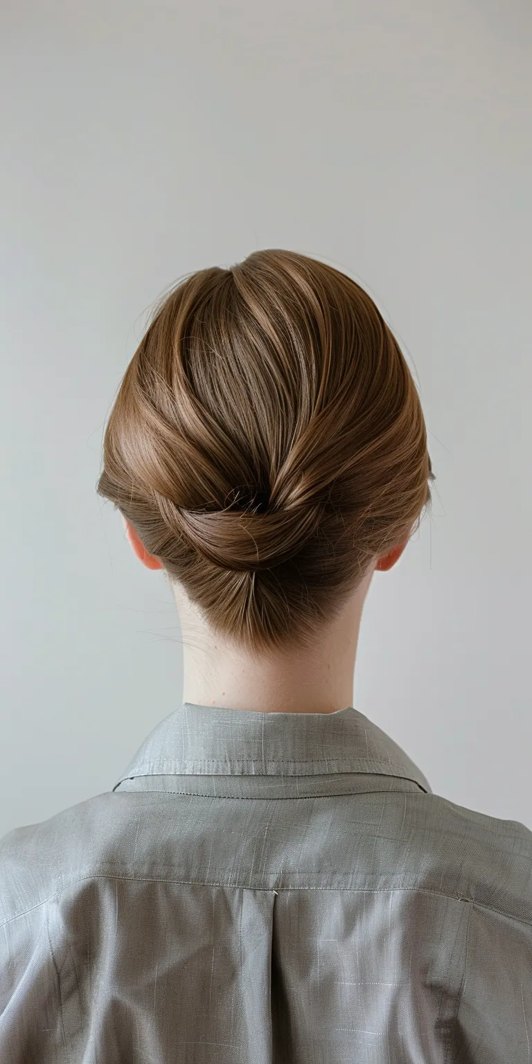 haircuts for thin hair Chignon, French twist, Updo, Ballerina bun, Asymmetric cut