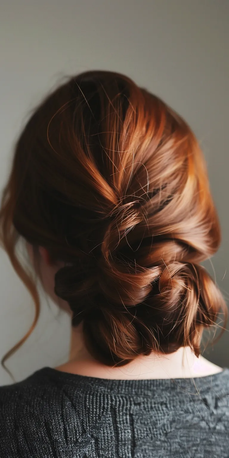 types of hair styles Chignon, Updo, French twist, Braid, braid