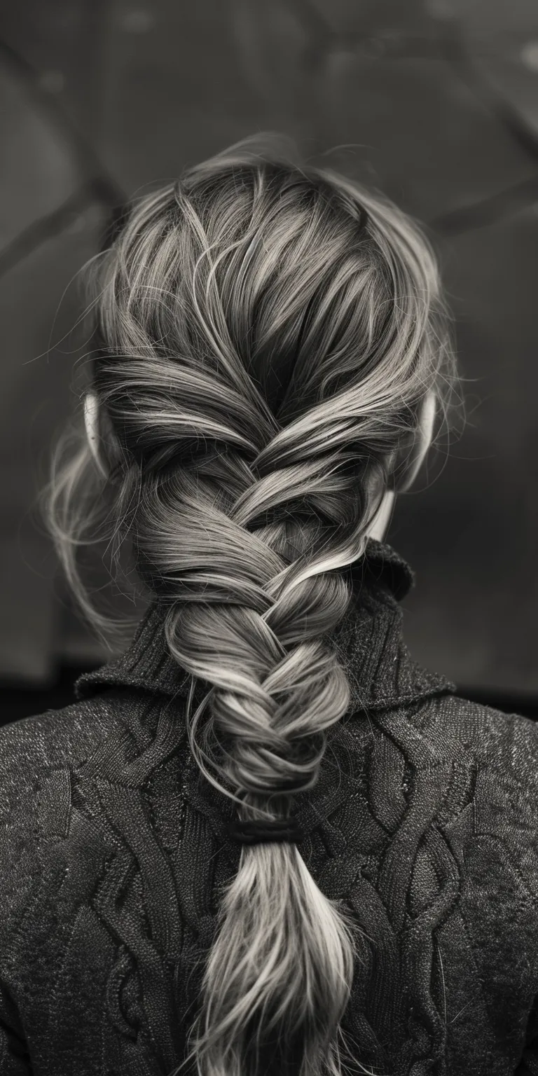 hair styles for long French braid, Braid, twist, Chignon, Waterfall braids