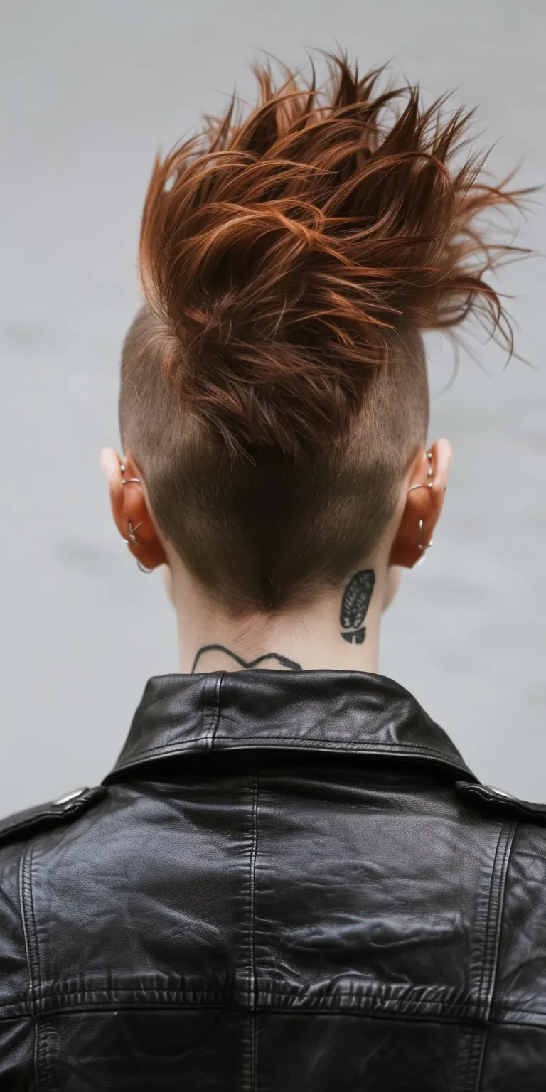 mohawk hairstyle Mohawk, Pompadour, Mullet, Tonsure, Asymmetric cut