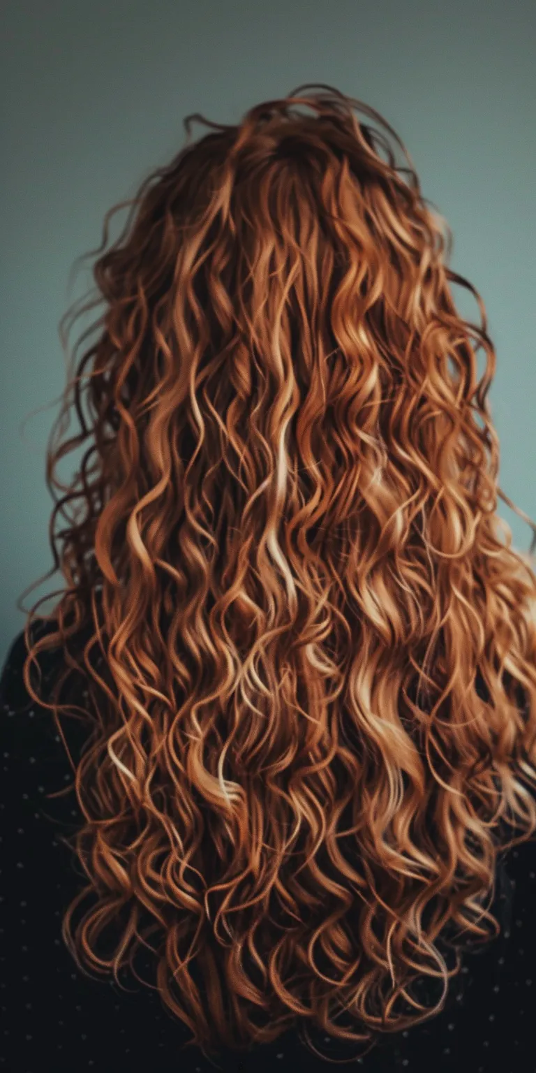 haircuts for long curly hair Ringlets, Digital perm, Curly hair, Mermaid Hair crimping