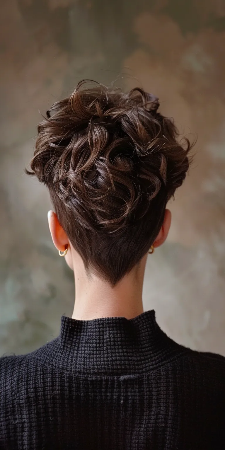 different hairstyles Updo, Chignon, French twist, Asymmetric cut, Pompadour