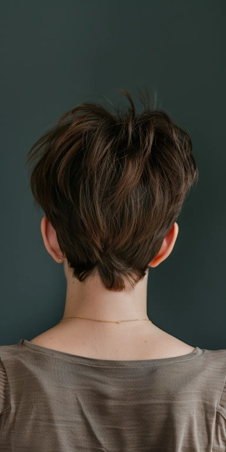 short hair styles Asymmetric cut, Tonsure, Chignon, Pompadour, Short brush cut