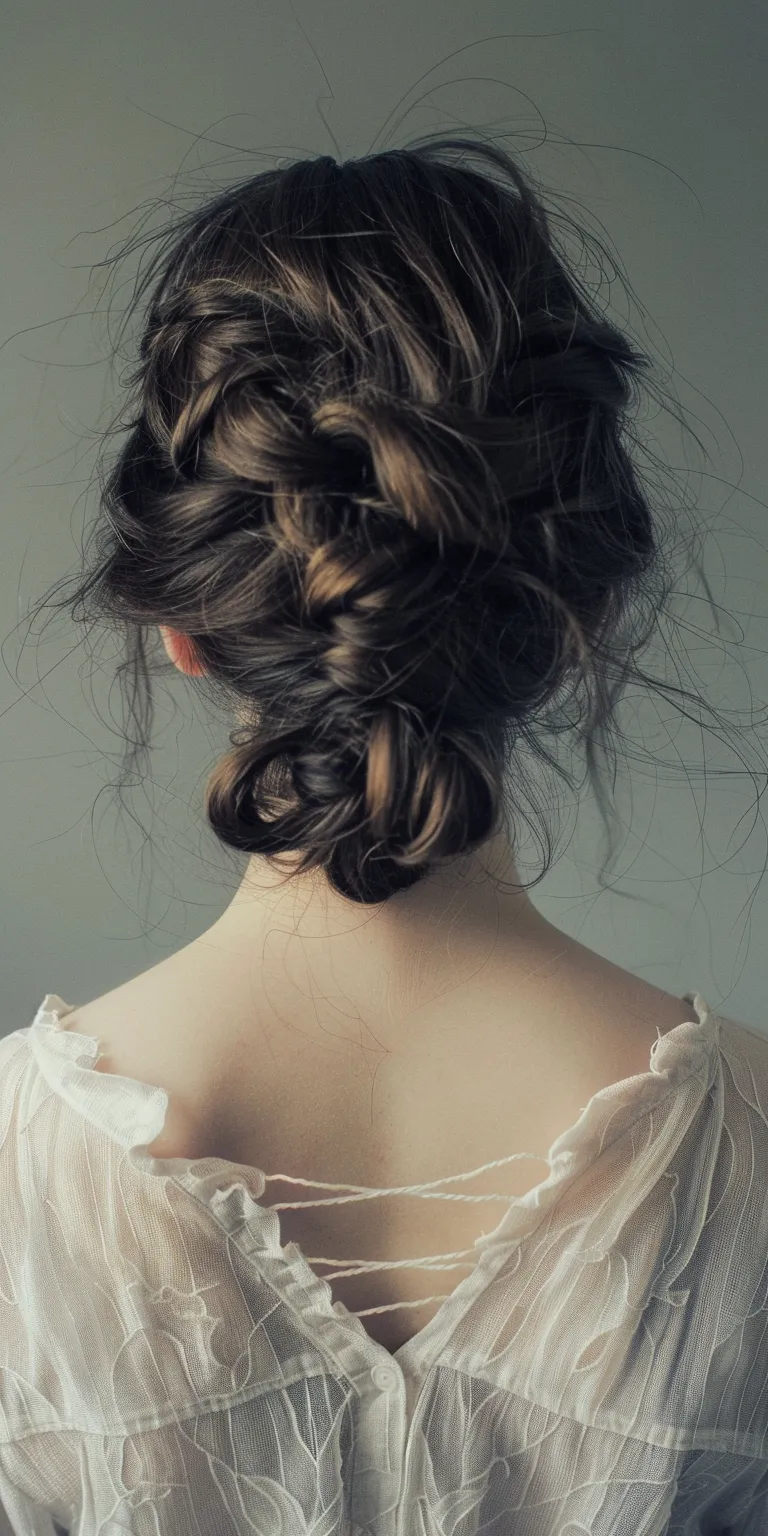 facial hair styles Milkmaid braid, Chignon, French Updo, Historical Christian hairstyles