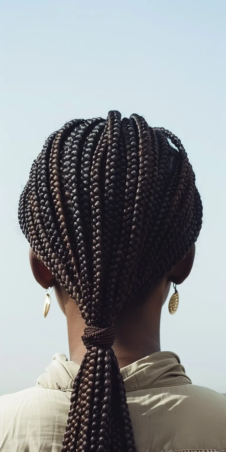 box braids hairstyles Hair twists, Crochet braids, Waterfall French twist, Boho