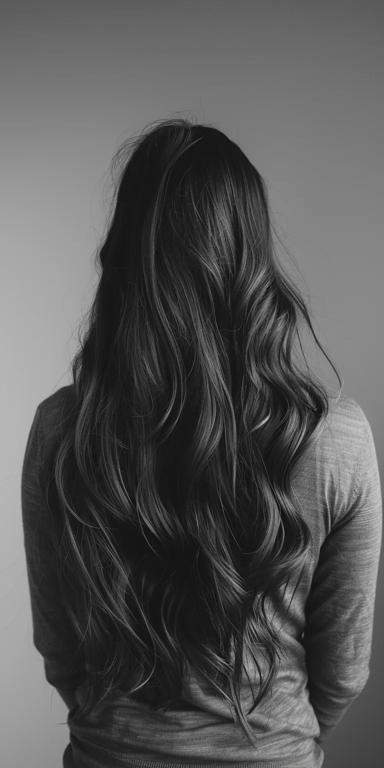 long hairstyles Long hair, Layered Asymmetric cut, Ringlets, Mermaid hair