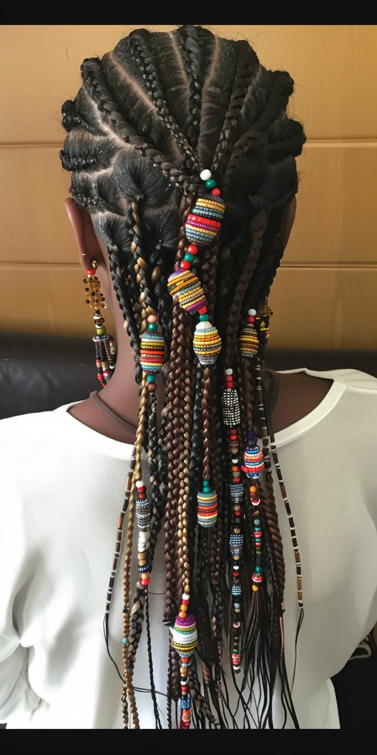 bob box braids Hair twists, Crochet braids, Boho Layered hair, Dreadlocks