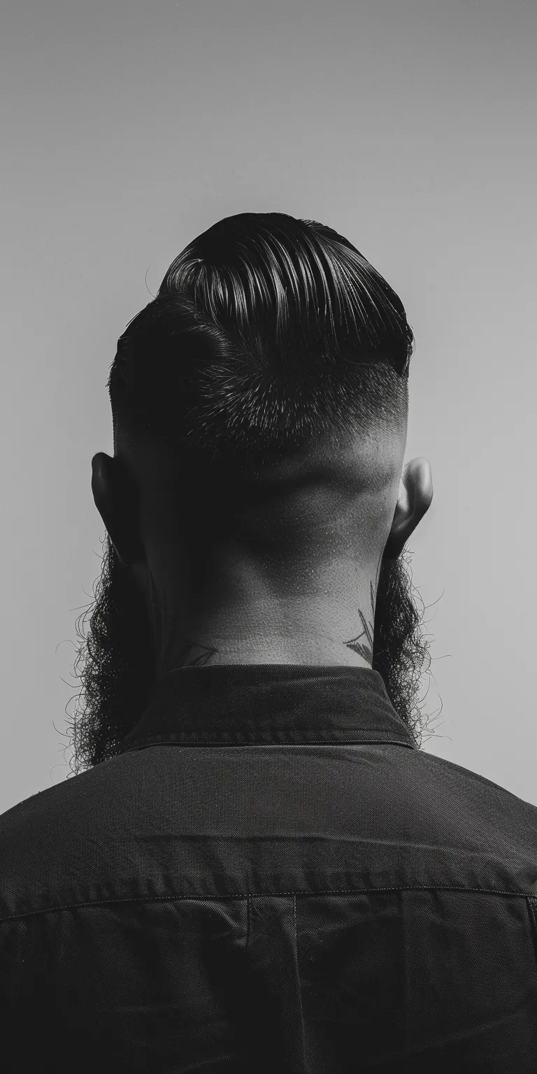 slick back fade Mohawk, Pompadour, Mullet, Tonsure, Short and sides