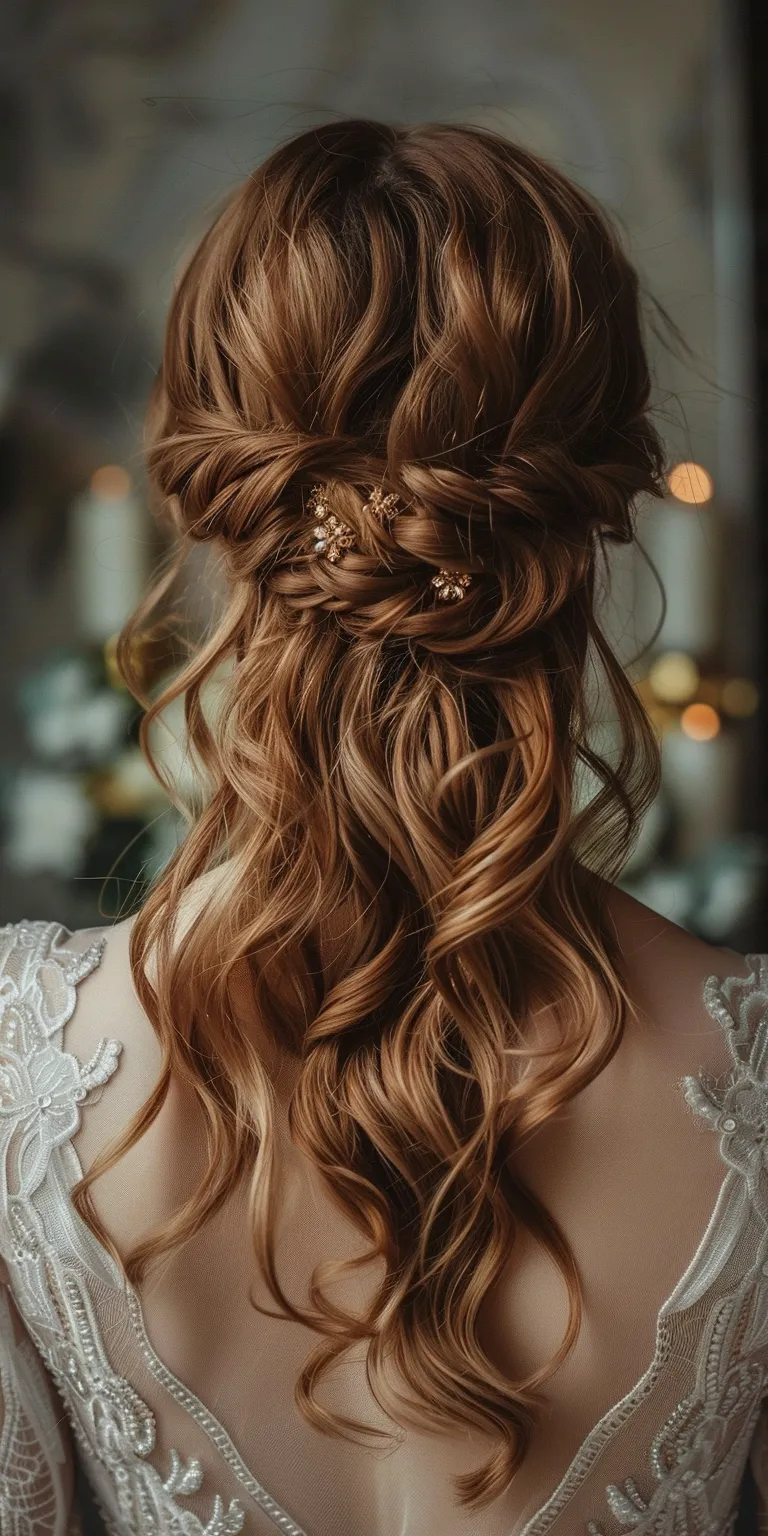 hairstyles for long hair women Updo, Milkmaid braid, Ballerina bun, Chignon, Boho braids