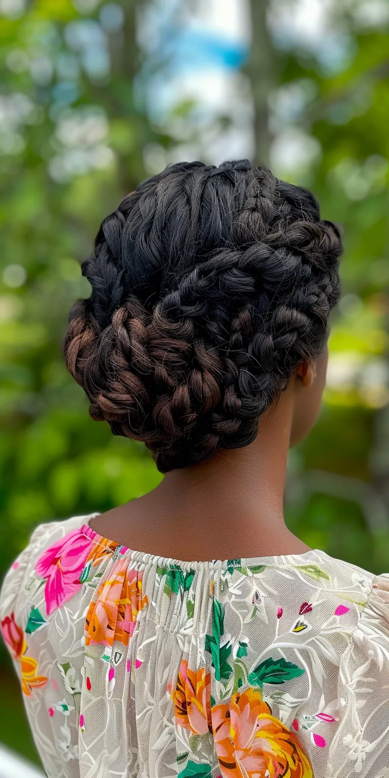 easter hairstyles Milkmaid braid, Waterfall braids, French twist, Updo, Finger wave