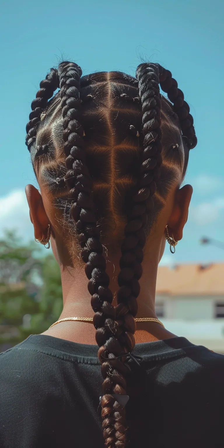 cool braids Cornrows, French twist, Hair twists, Braid, braid