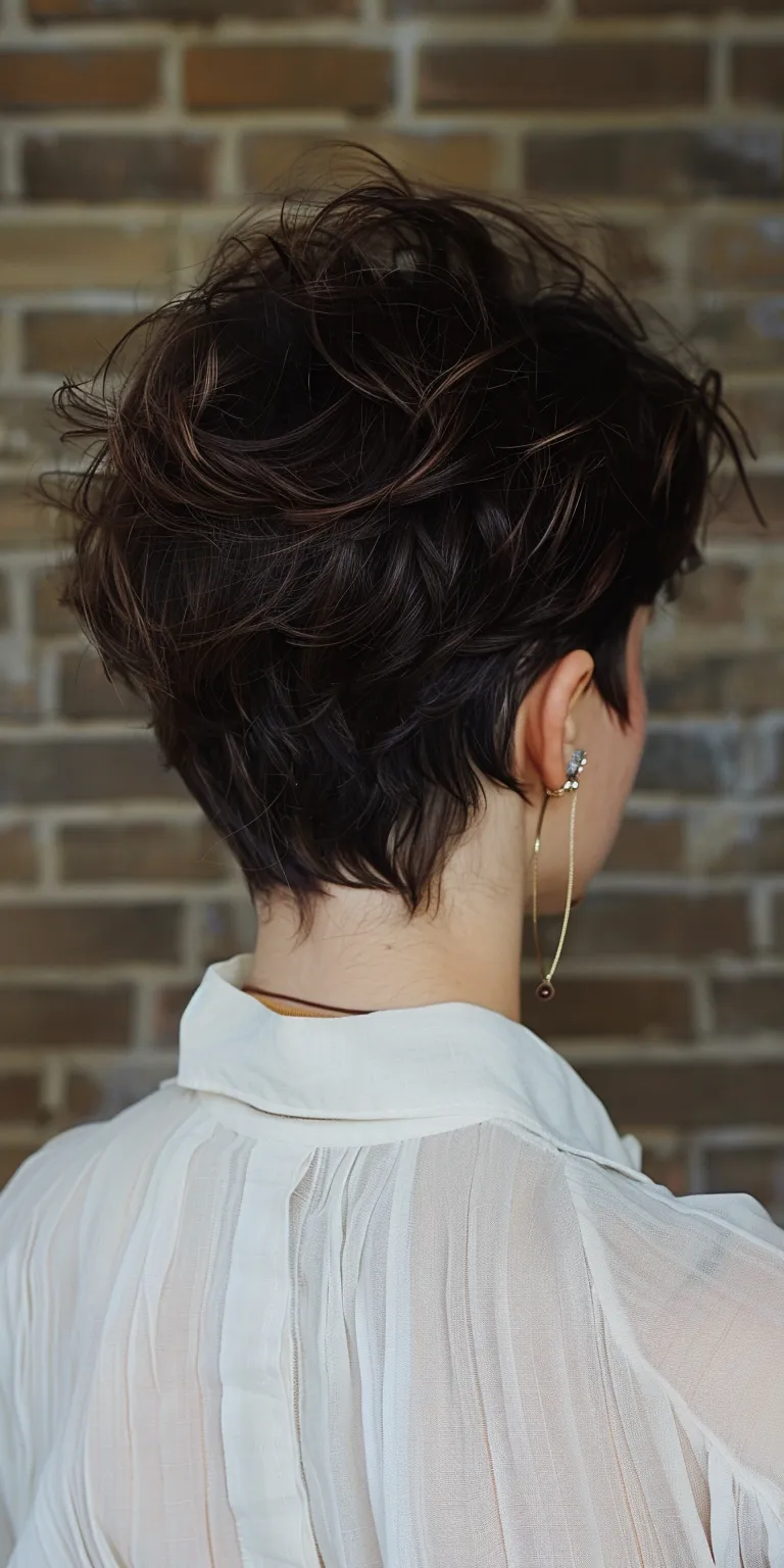 different hairstyles Asymmetric cut, Updo, Chignon, French twist, Pixie cut