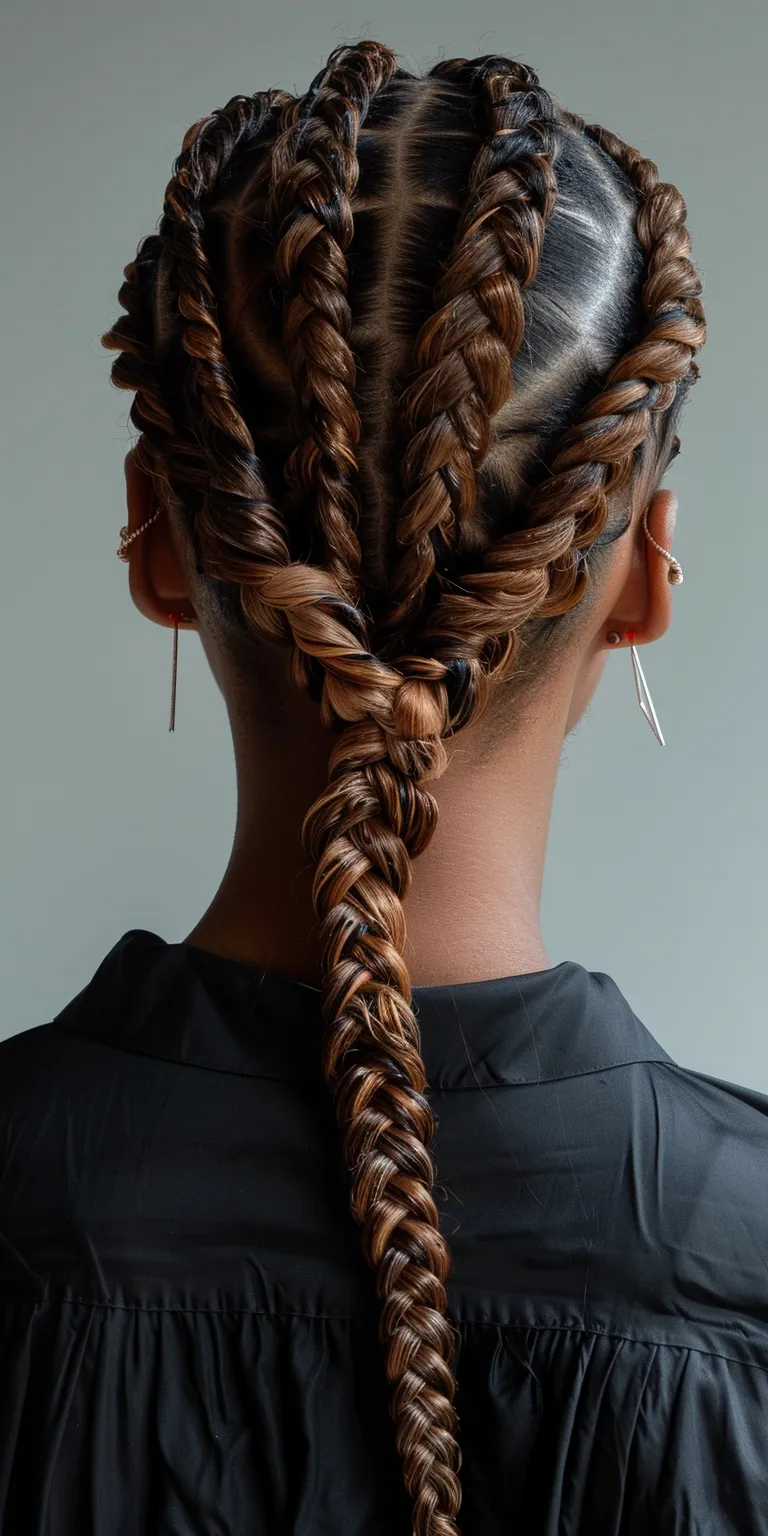 new hairstyles female Waterfall braids, French braid, twist, Braid, Hair twists