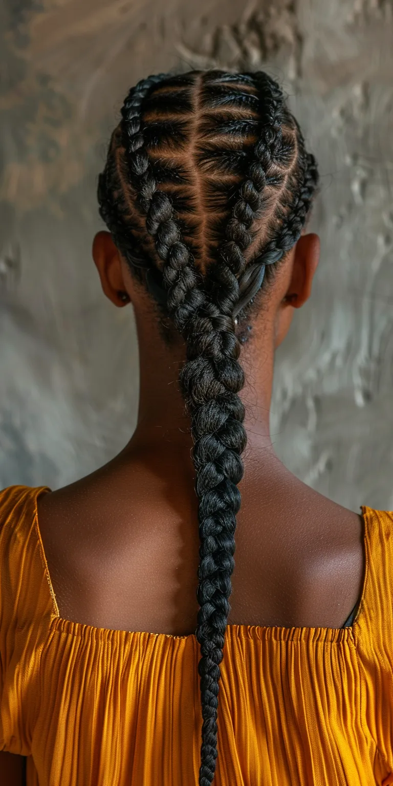 cornrow hairstyles for women Hair twists, Waterfall braids, Cornrows, Braid, Boho braids