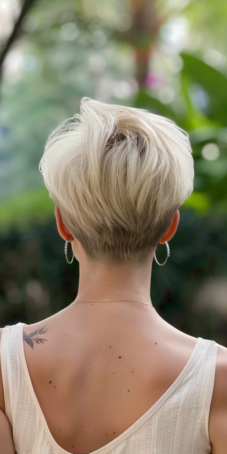 short choppy haircuts Pixie cut, Asymmetric Butterfly haircut, Pompadour, Short brush cut