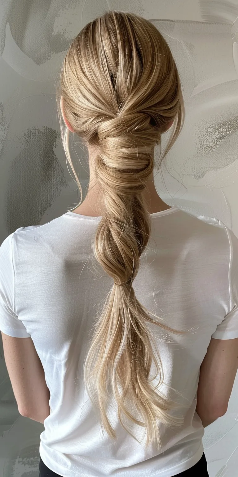 cute ponytail hairstyles Updo, Waterfall braids, French twist, Ballerina bun, Braid