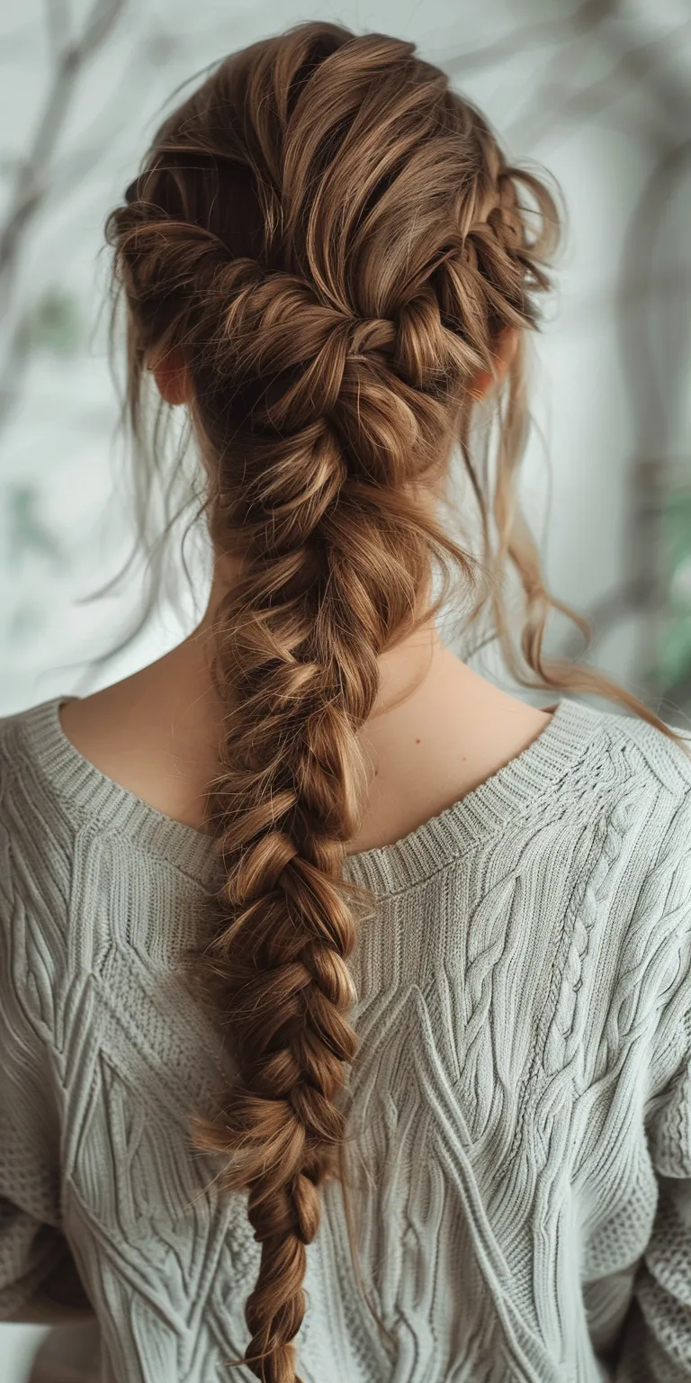 easy hairstyles for long hair Braid, French braid, Boho braids, Waterfall Milkmaid braid