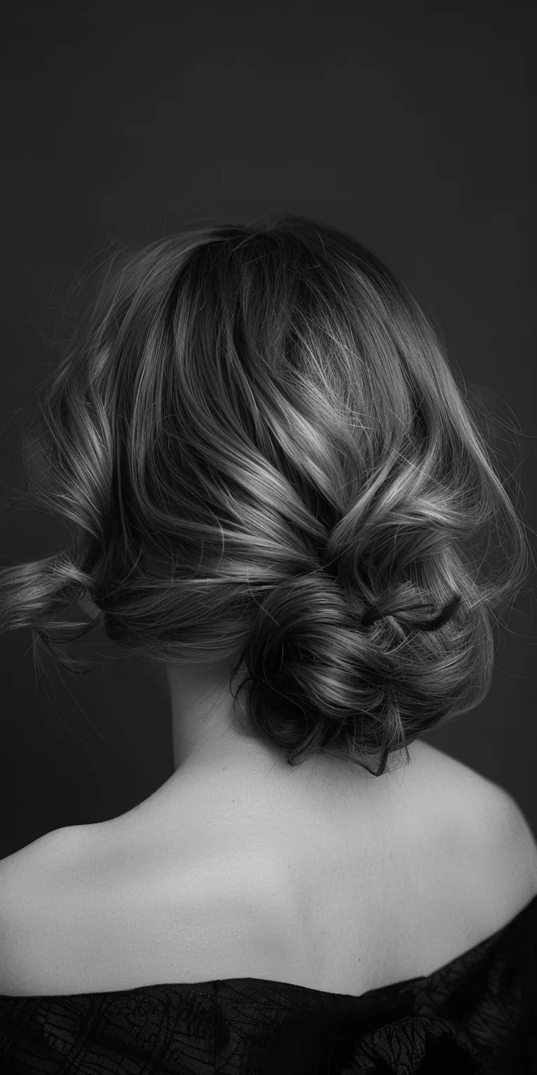 female hair styles Chignon, Updo, Milkmaid braid, Ringlets, Finger wave