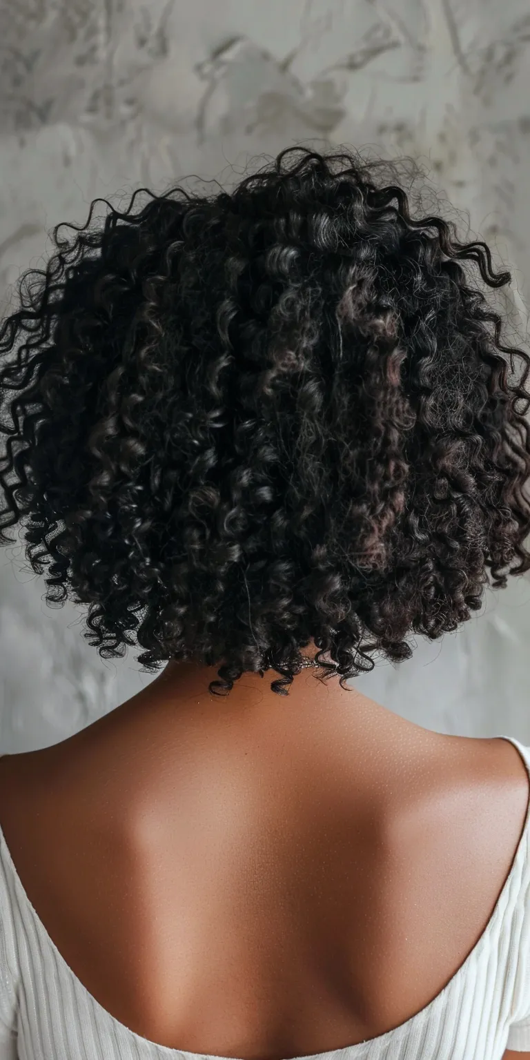 shoulder length curly hairstyles Kinky hair, Ringlets, Hair twists, Jheri curl, Curly hair