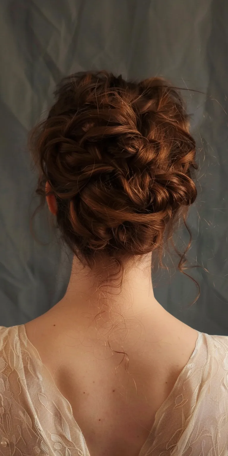 up do hairstyles Updo, Milkmaid braid, French Chignon, Ballerina bun