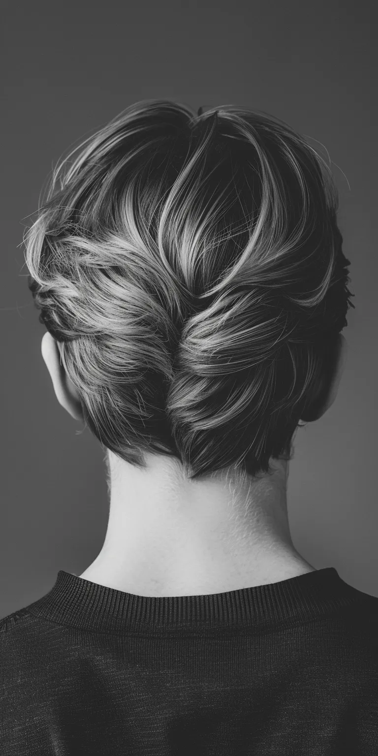 cool hair styles Chignon, Updo, French twist, Ballerina bun, Milkmaid braid