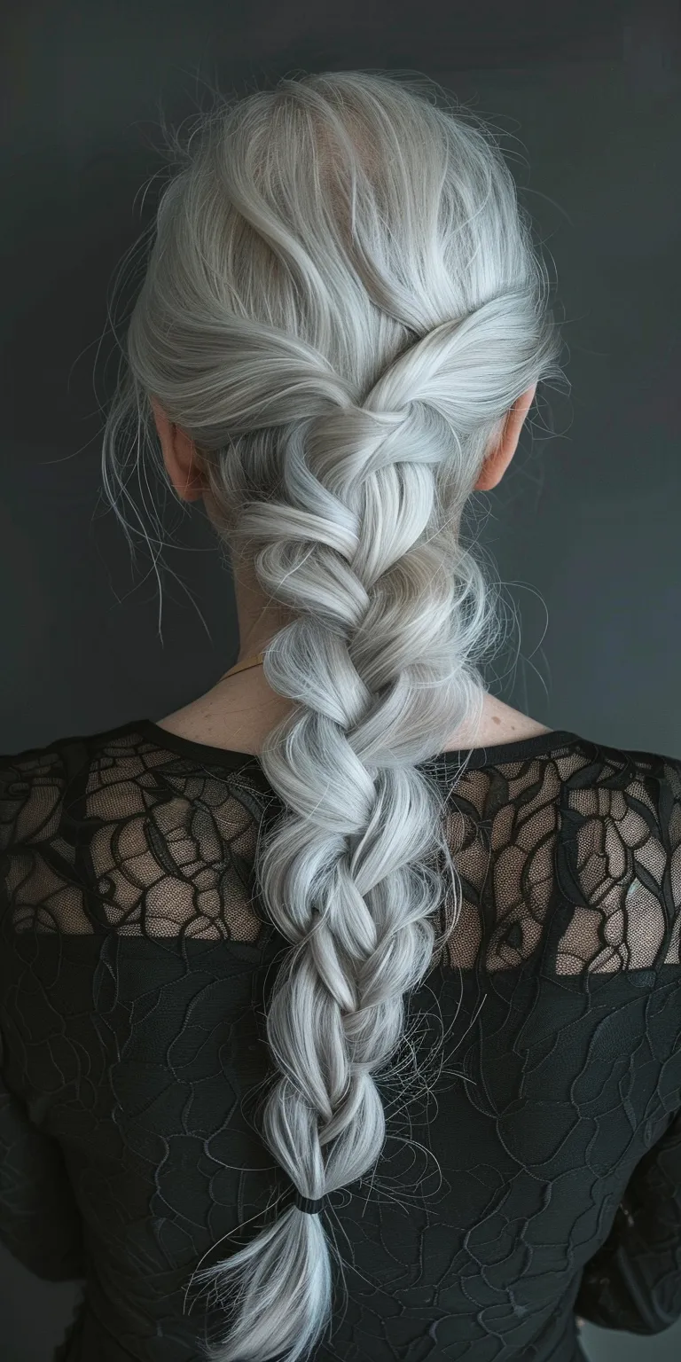 braid hairstyles for women Waterfall braids, Braid, French braid, Boho Updo