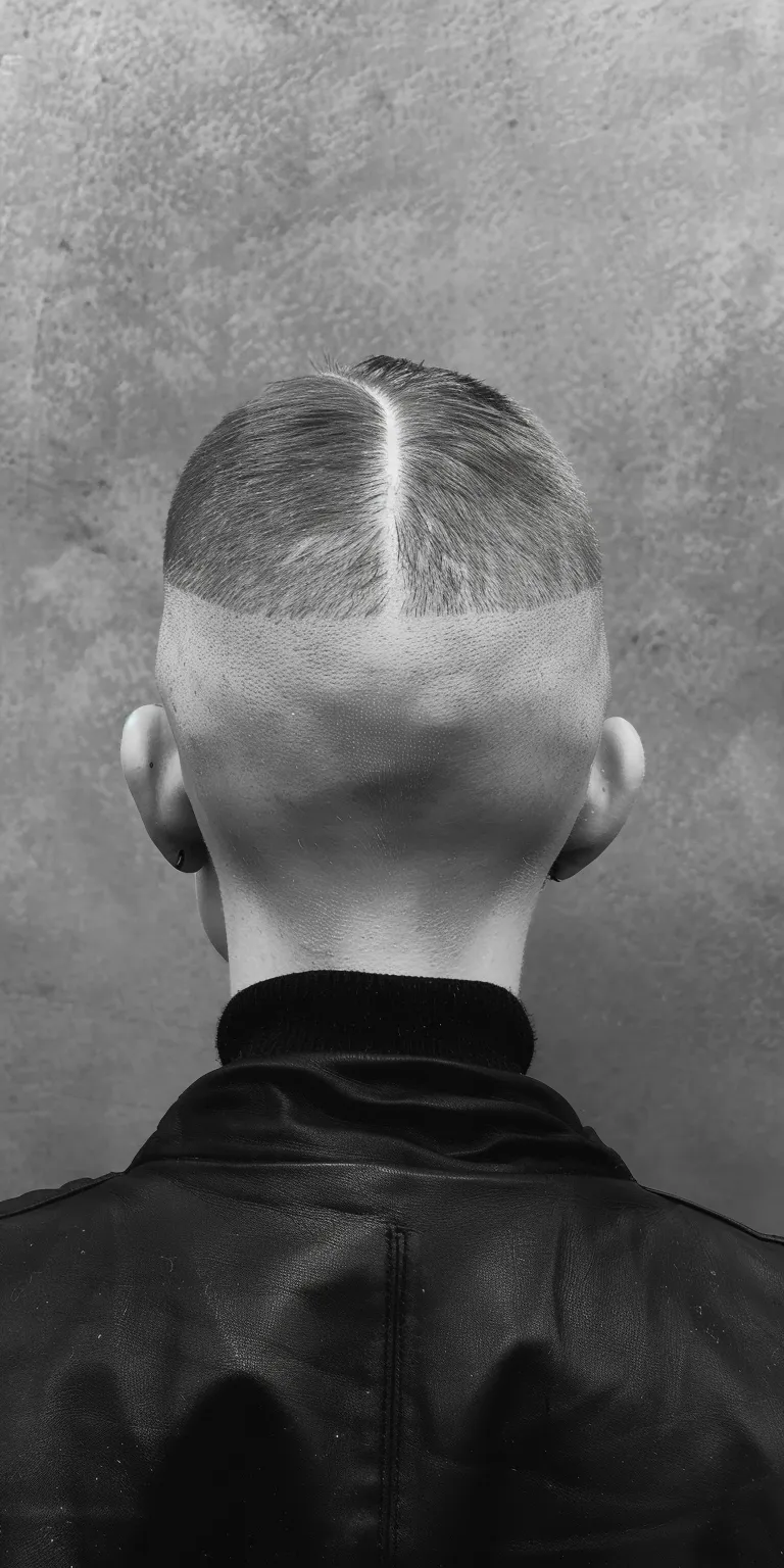 slick back fade Tonsure, Short and sides, Pompadour, Mohawk, Hi-top