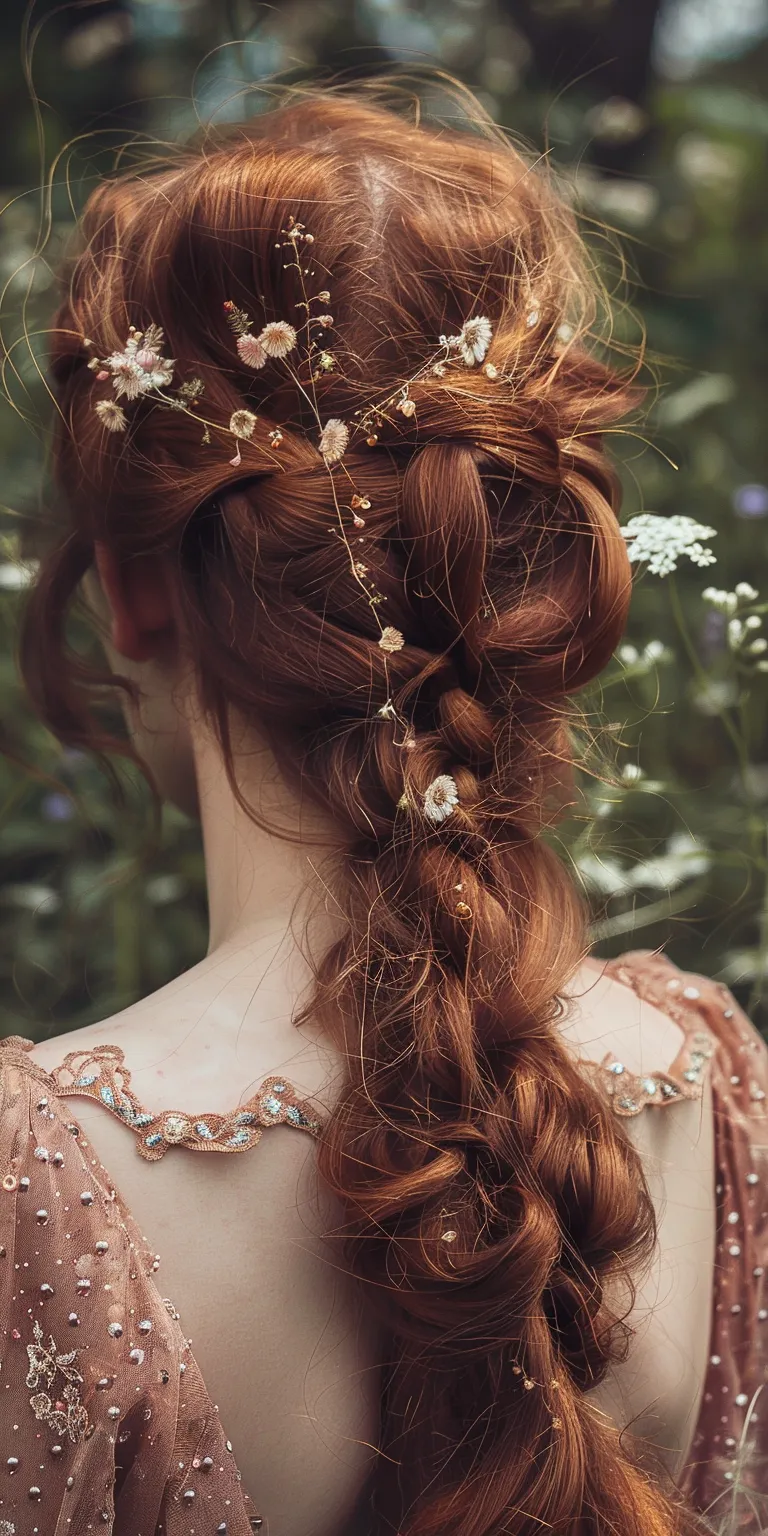 fairy hairstyles Milkmaid braid, Boho braids, Updo, Braid, Historical Christian