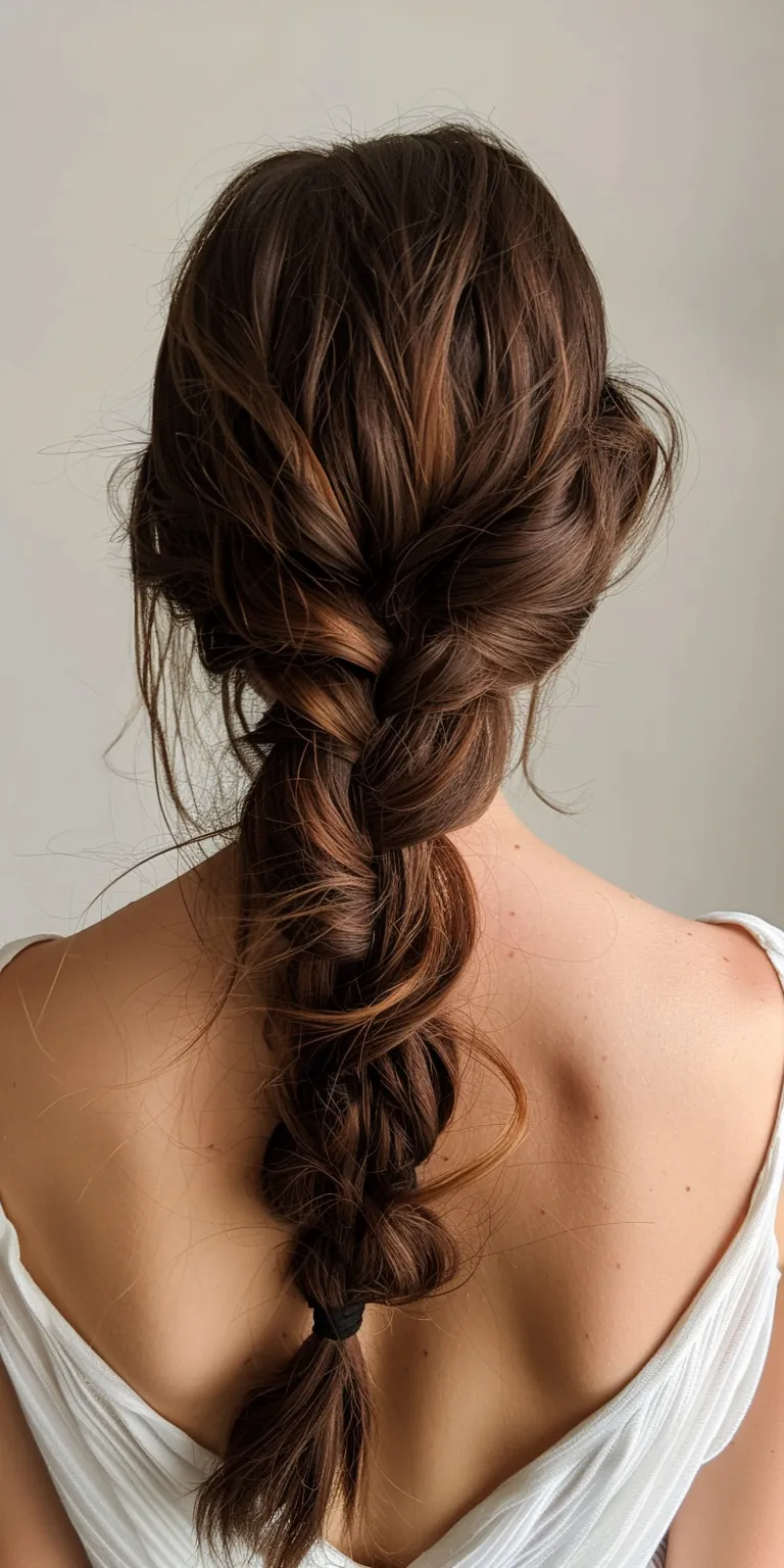 passion twist hairstyle French braid, Waterfall braids, Braid, twist, Chignon