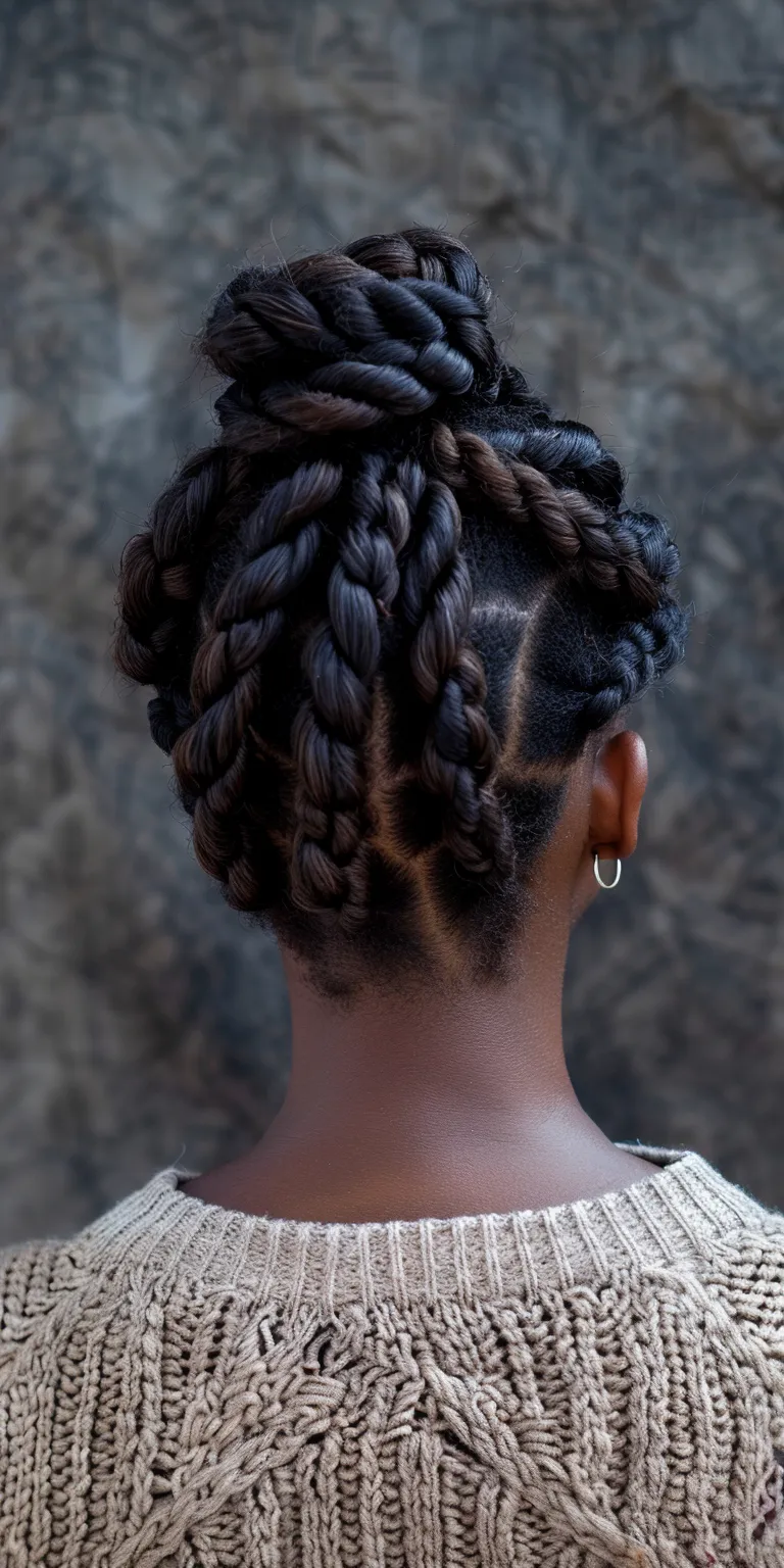 two strand twist hairstyles Waterfall braids, Hair twists, French twist, Updo, Finger wave