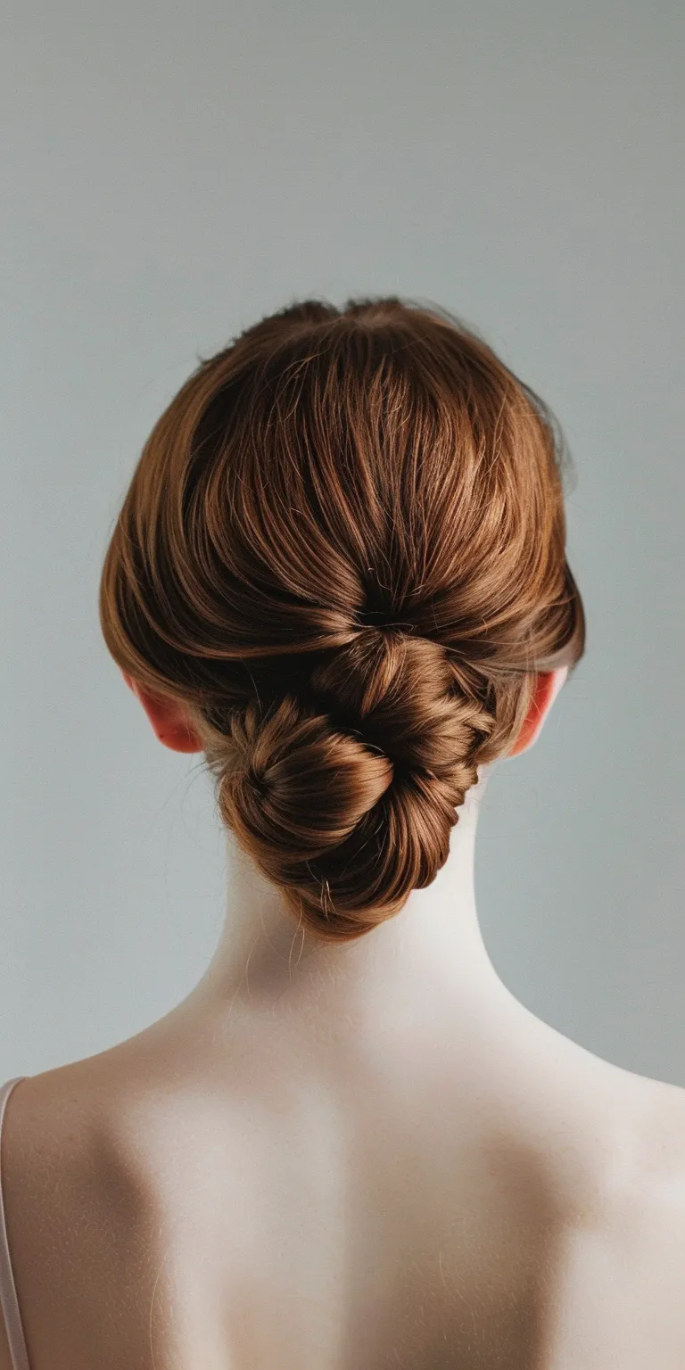 face shapes and hairstyles Chignon, Updo, French twist, Ballerina bun, Milkmaid braid