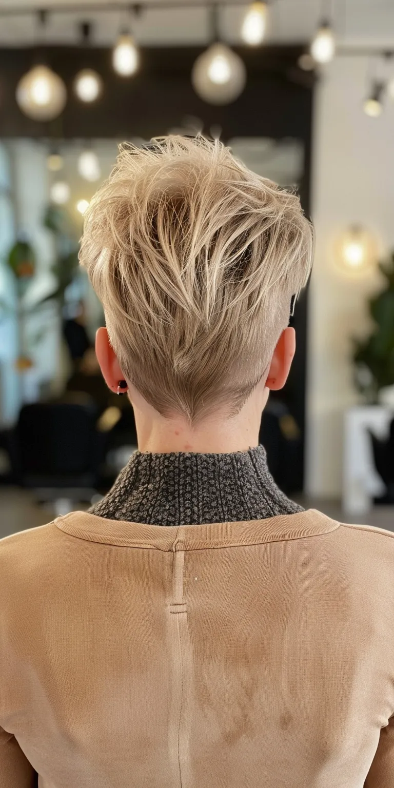 different haircuts for women Asymmetric cut, Short brush Pompadour, Mohawk, Pixie cut