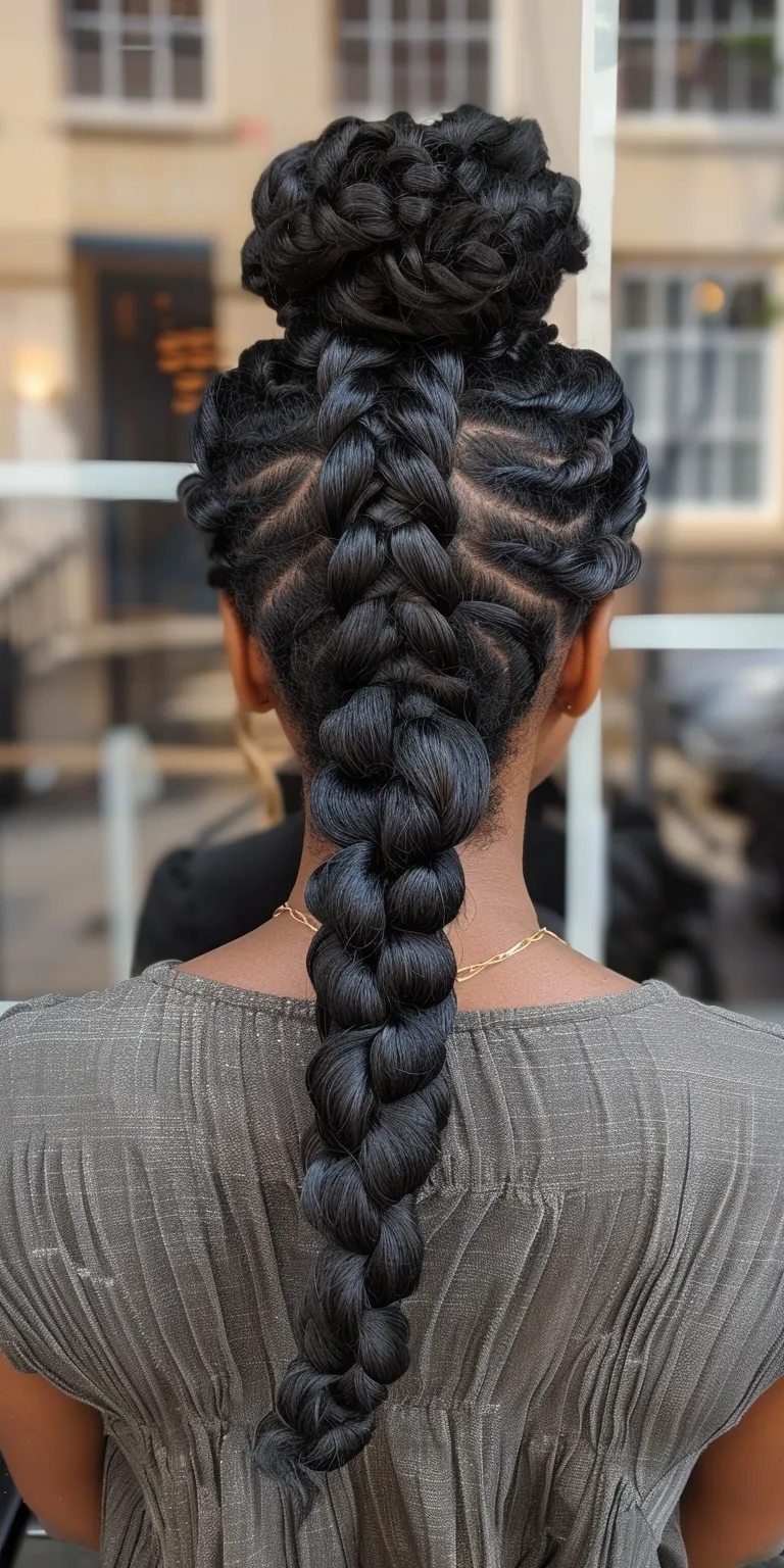 twist hairstyles for women Waterfall braids, French twist, braid, Braid, Hair twists