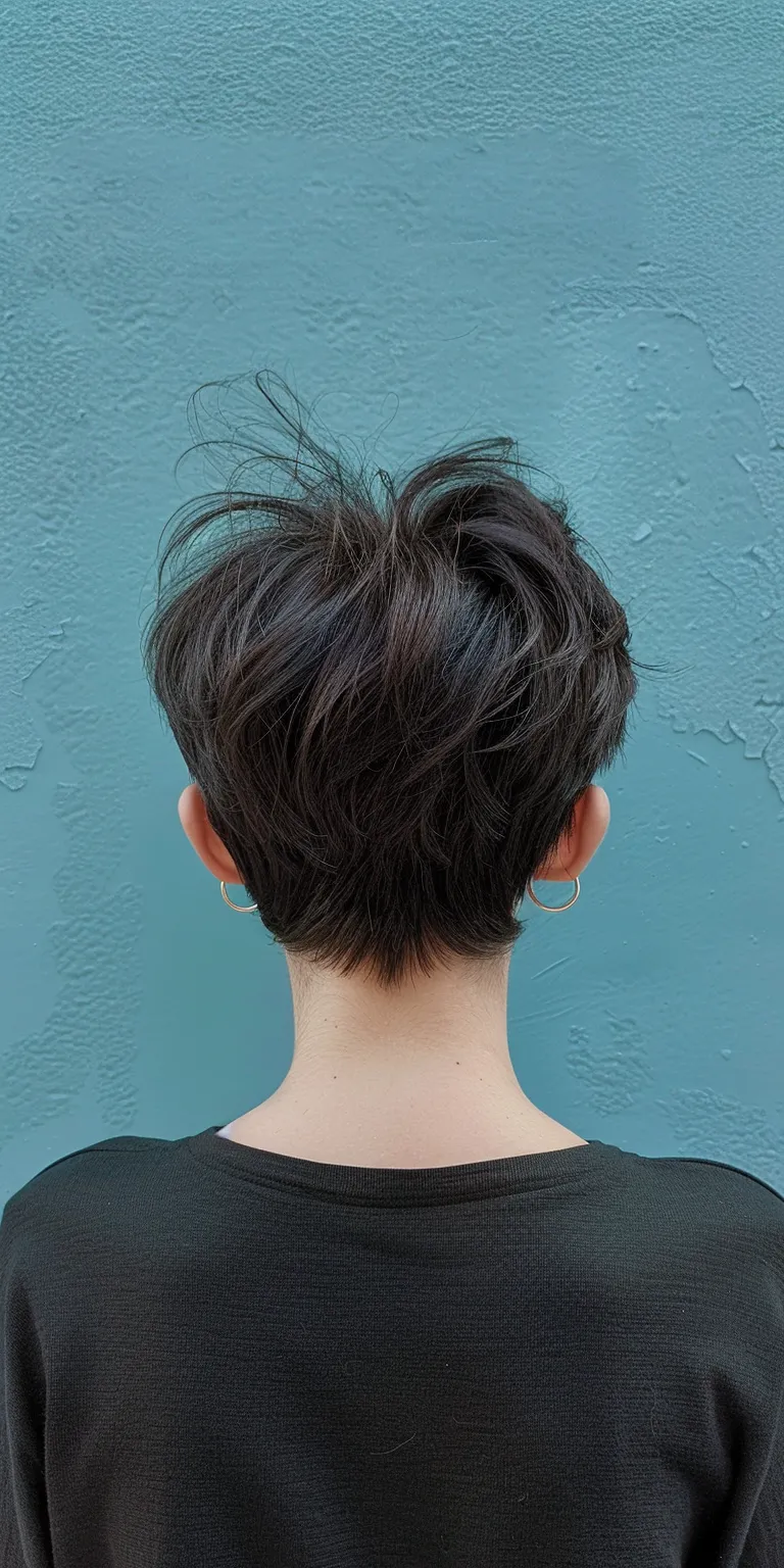 different haircuts Asymmetric cut, Pixie Pompadour, Short brush French twist