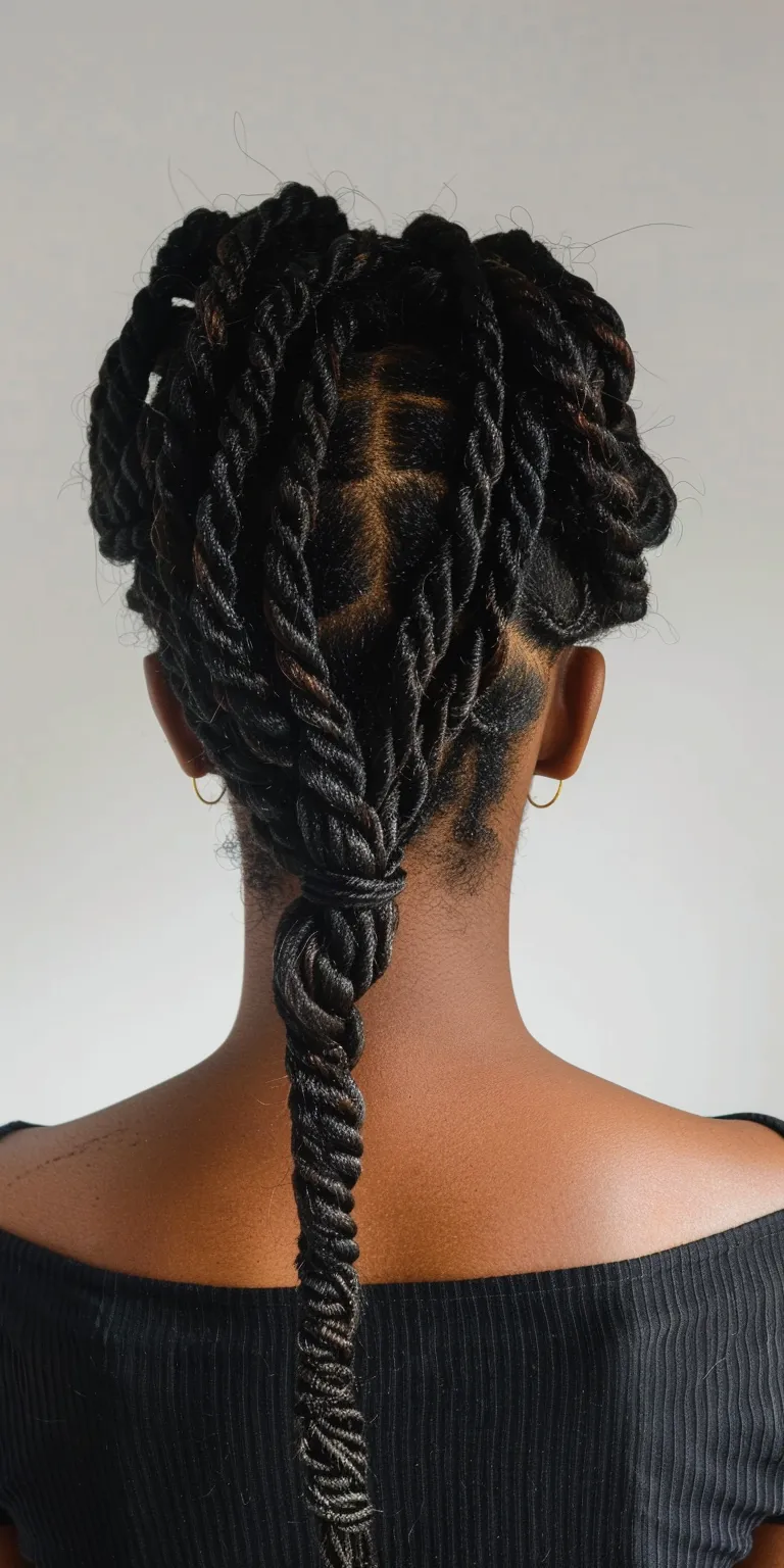 twist hairstyles for women Hair twists, Waterfall braids, Cornrows, Crochet French